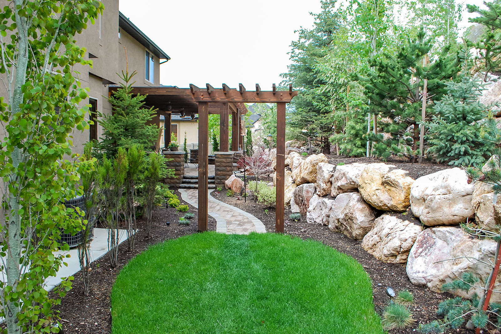 Maintenance back yard