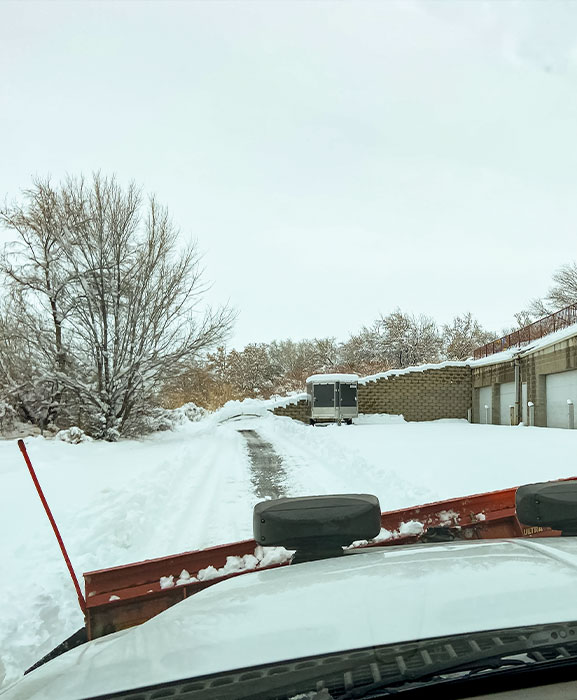 Snow and Ice drive way